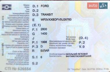 Минивэн Ford Transit Connect 2005 в 