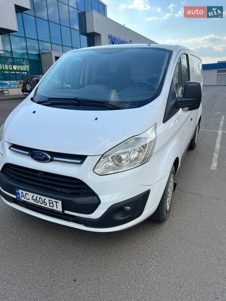 2012 Ford Transit-Custom, VIN WF0YXXTTGYCS03853:plate — фото 1 (autoria)