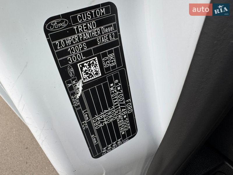 Грузовой фургон Ford Transit Custom 2021 в Ирпене