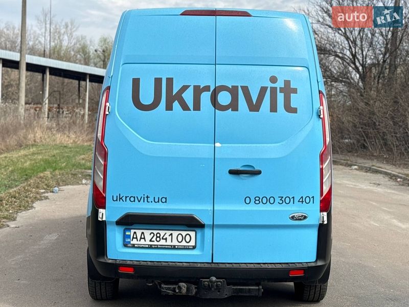 Грузовой фургон Ford Transit Custom 2018 в Киеве