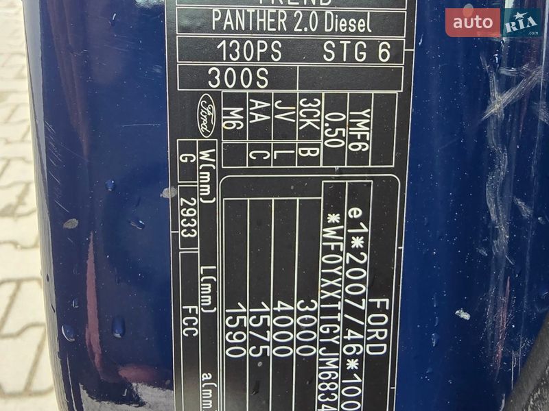 Грузовой фургон Ford Transit Custom 2018 в Гусятине