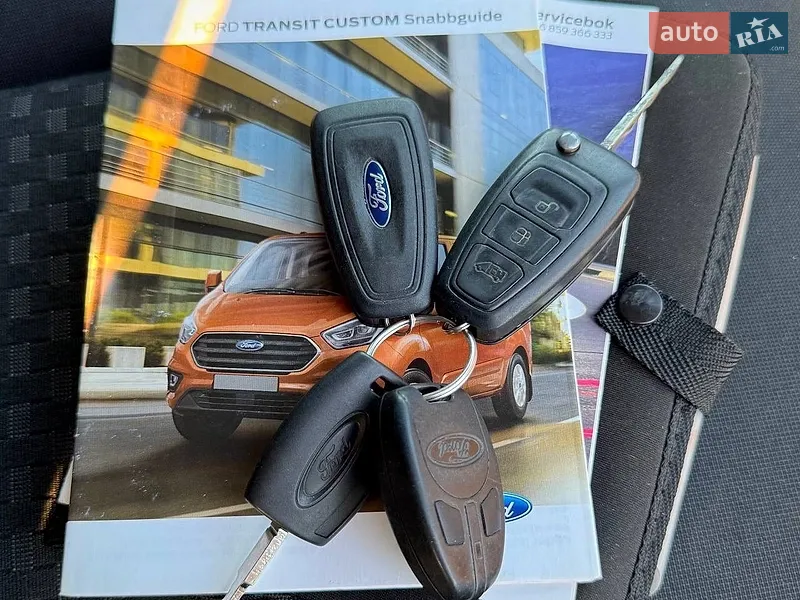 Грузовой фургон Ford Transit Custom 2018 в Киеве документ