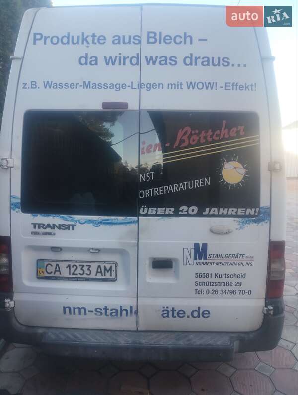 Грузовой фургон Ford Transit 2008 в Черкассах