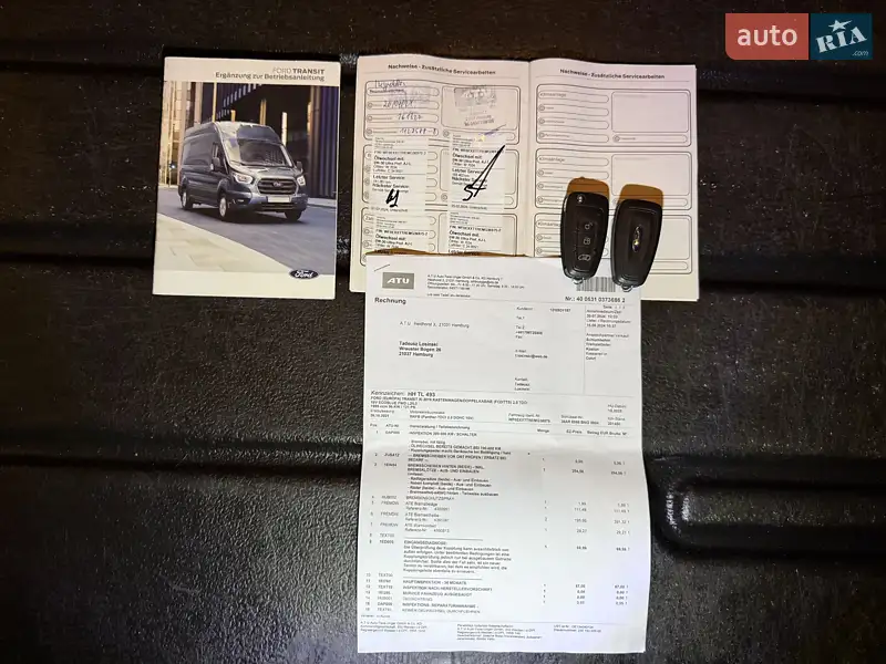 Вантажний фургон Ford Transit 2021 в Ковелі документ 2 фото Вантажний фургон Ford Transit 2021 в Ковелі документ