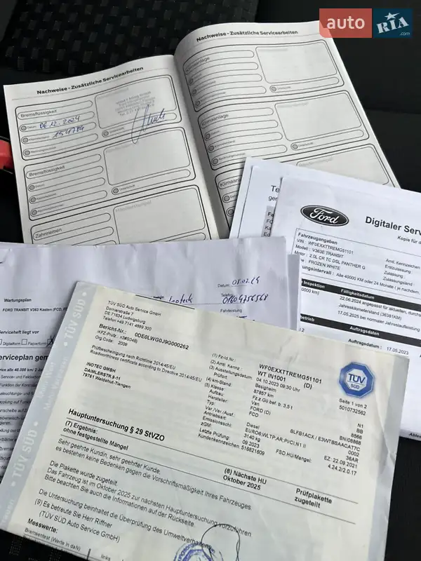 Грузовой фургон Ford Transit 2021 в Виннице документ 2 фото Грузовой фургон Ford Transit 2021 в Виннице документ