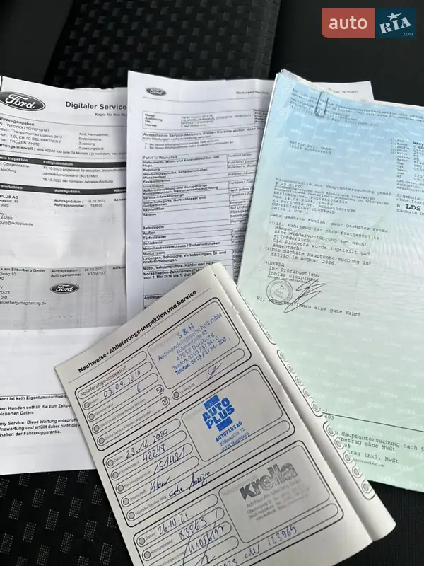 Грузовой фургон Ford Transit 2021 в Виннице документ 3 фото Грузовой фургон Ford Transit 2021 в Виннице документ