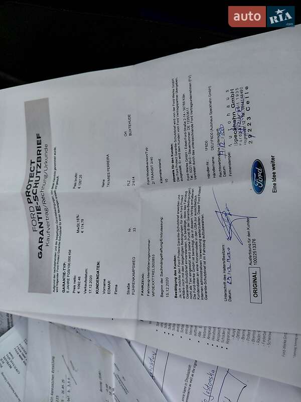 Вантажний фургон Ford Transit 2020 в Івано-Франківську