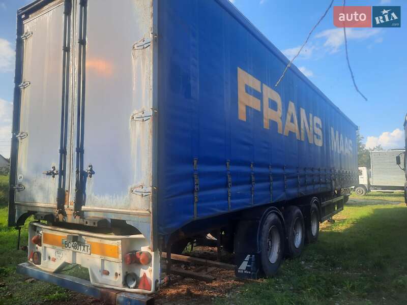 Тентованный борт (штора) - полуприцеп Fruehauf 01Y 1995 в Яворове