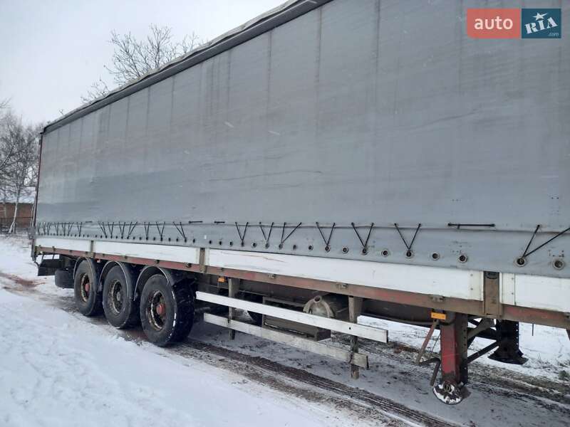 Тентованный борт (штора) - полуприцеп Fruehauf 01Y 2003 в Ильинцах