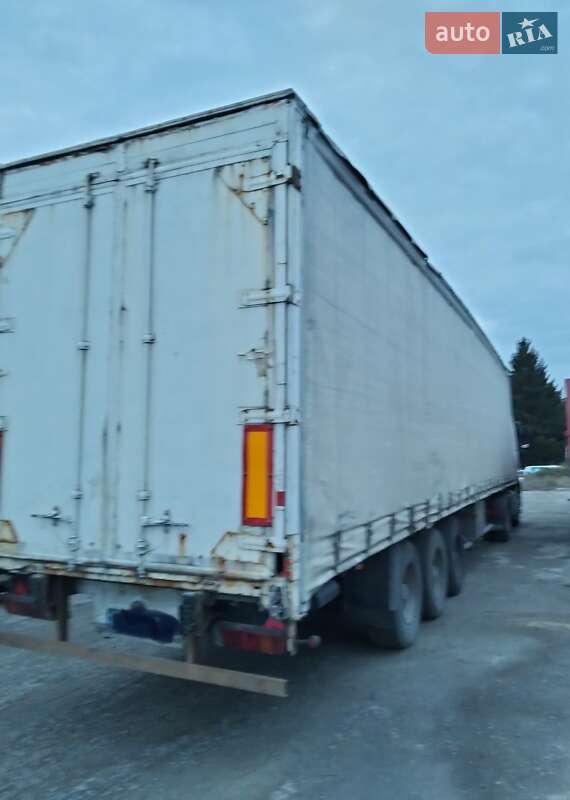 Тентованный борт (штора) - полуприцеп Fruehauf Benalu 2001 в Полтаве