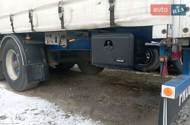 Тентованный борт (штора) - полуприцеп Fruehauf BPV 2006 в 
