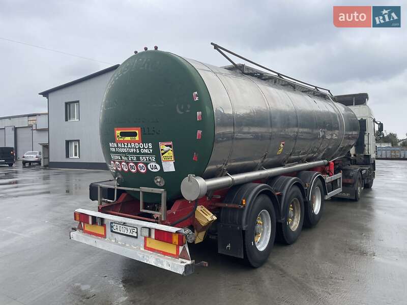 Цистерна напівпричіп Fruehauf DJD SA3 1993 в Черкасах фото 7 Цистерна напівпричіп Fruehauf DJD SA3 1993 в Черкасах