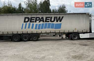 Тентований борт (штора) - напівпричіп Fruehauf General 2002 в 