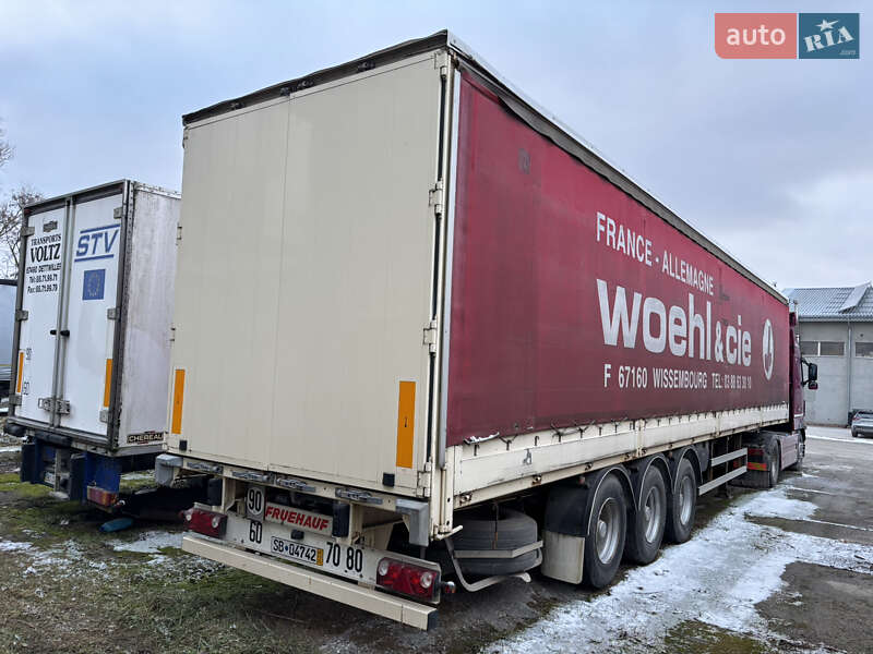 Тентованный борт (штора) - полуприцеп Fruehauf Gt Trailor 2005 в 