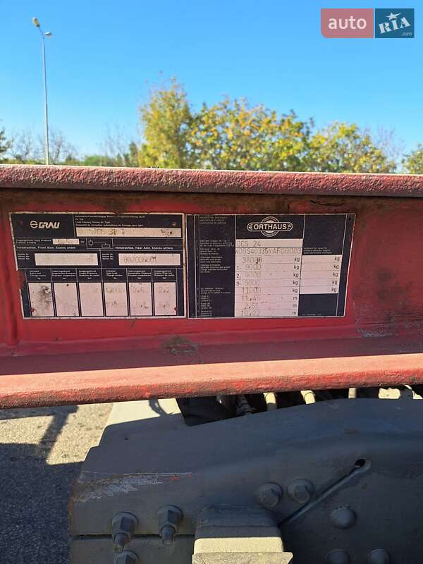 Контейнеровоз напівпричіп Fruehauf SAF 2000 в Одесі