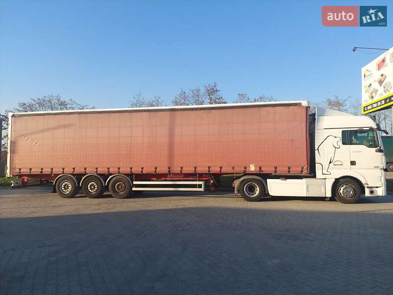 Тентованный борт (штора) - полуприцеп Fruehauf SAF 2014 в Черновцах