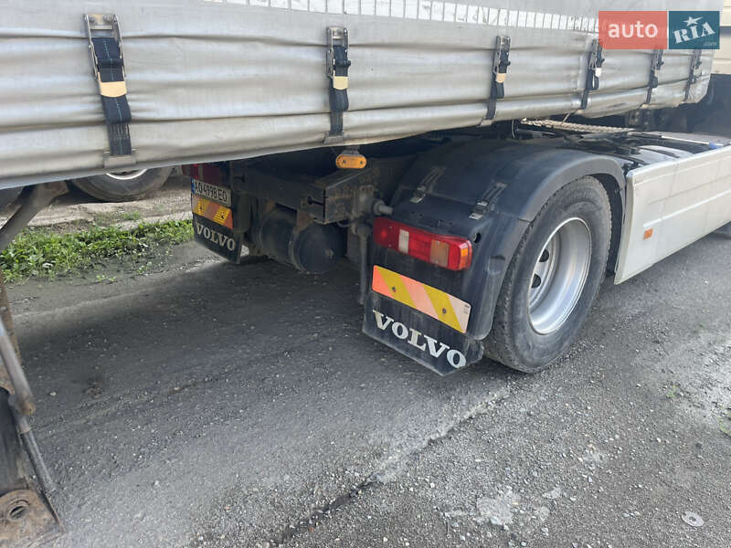 Тентований борт (штора) - напівпричіп Fruehauf SAF 2008 в Мукачевому