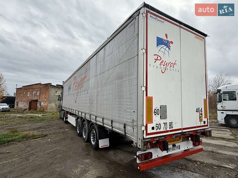 Тентованный борт (штора) - полуприцеп Fruehauf SAF 2015 в Надворной