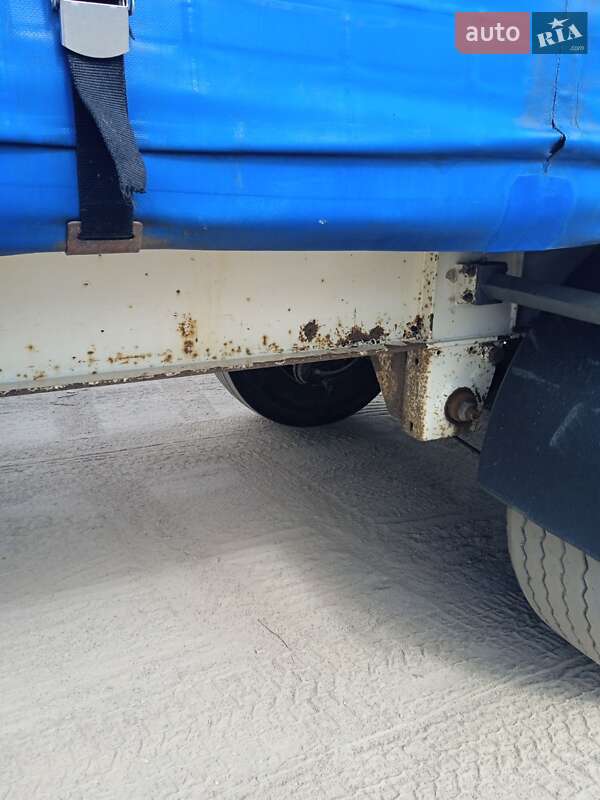 Тентованный борт (штора) - полуприцеп Fruehauf SMB 2008 в Березному