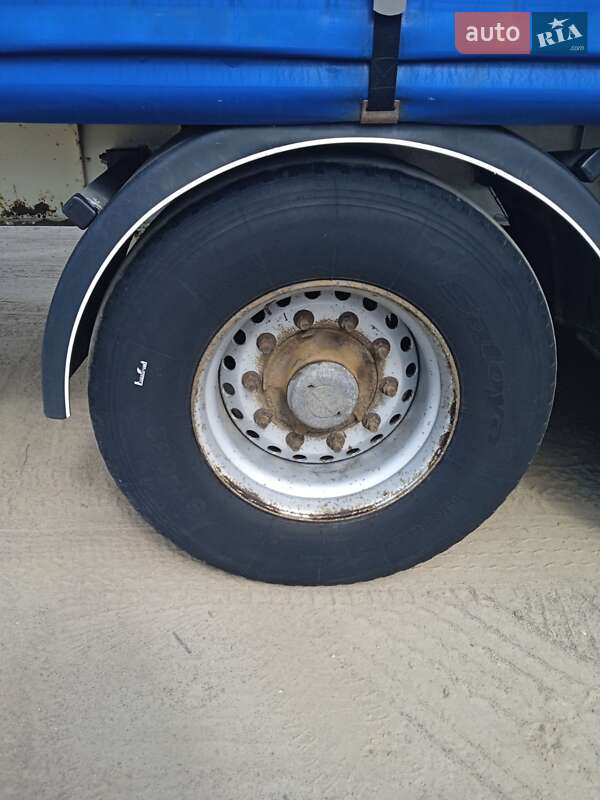 Тентованный борт (штора) - полуприцеп Fruehauf SMB 2008 в Березному