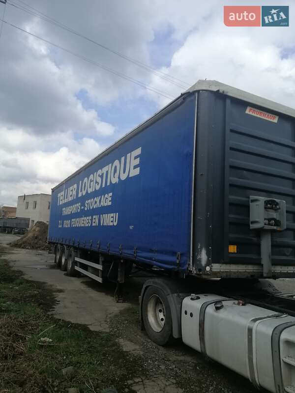Бортовий напівпричіп Fruehauf SMB 2008 в Вінниці