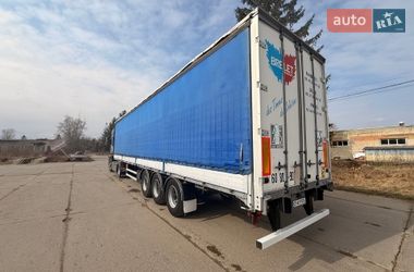 Тентованный борт (штора) - полуприцеп Fruehauf SMB 2008 в Надворной