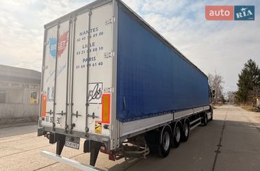 Тентованный борт (штора) - полуприцеп Fruehauf SMB 2008 в Надворной