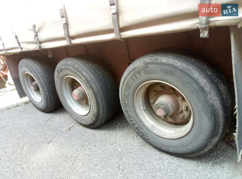 Тентованный борт (штора) - полуприцеп Fruehauf T34 1990 в Каменке фото 14 Тентованный борт (штора) - полуприцеп Fruehauf T34 1990 в Каменке