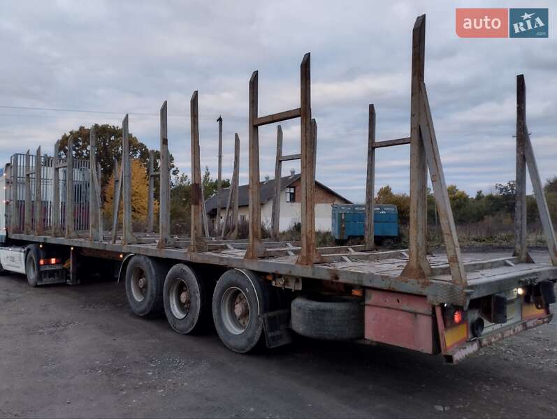 Лесовоз / Сортиментовоз - полуприцеп Fruehauf T34 1998 в Стрые