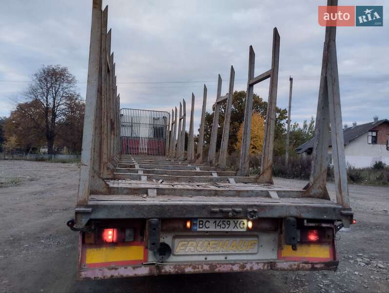 Лесовоз / Сортиментовоз - полуприцеп Fruehauf T34 1998 в Стрые