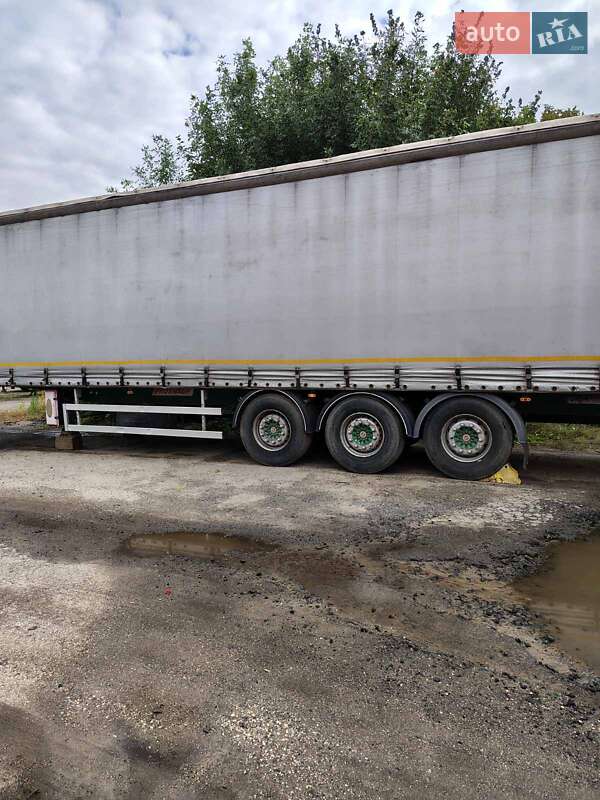 Тентованный борт (штора) - полуприцеп Fruehauf TF34 2008 в Демидовке фото 2 Тентованный борт (штора) - полуприцеп Fruehauf TF34 2008 в Демидовке