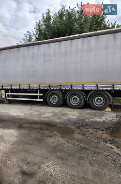 Тентованный борт (штора) - полуприцеп Fruehauf TF34 2008 в 