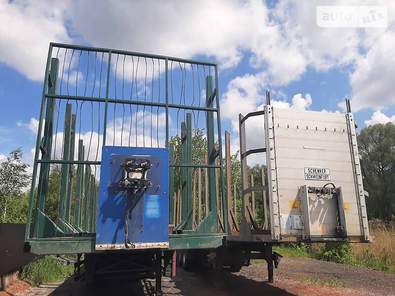 Лесовоз / Сортиментовоз - полуприцеп Fruehauf TX 34 2006 в Шептицькому