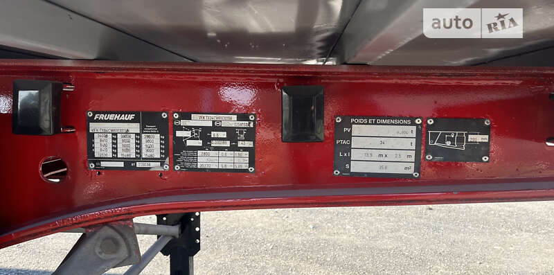 Контейнеровоз напівпричіп Fruehauf TX 34 2006 в Теплику