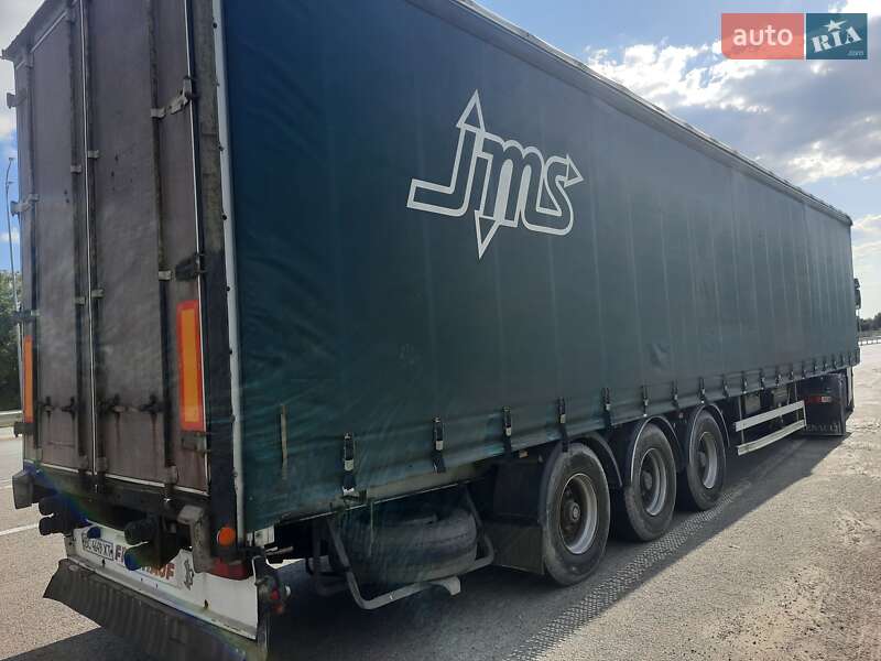 Тентованный борт (штора) - полуприцеп Fruehauf TX 34 2003 в Львове