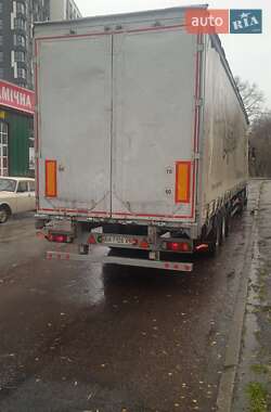Тентованный борт (штора) - полуприцеп Fruehauf TX 34 2004 в 