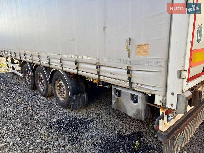Тентованный борт (штора) - полуприцеп Fruehauf TX 34 2008 в Крыжополе