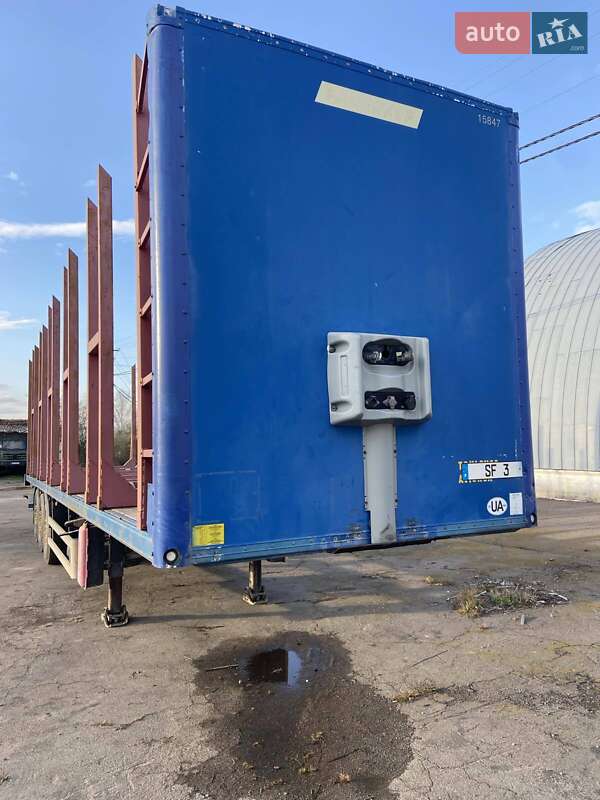 Лісовоз / Сортиментовоз - прицеп Fruehauf TX 34 2008 в 