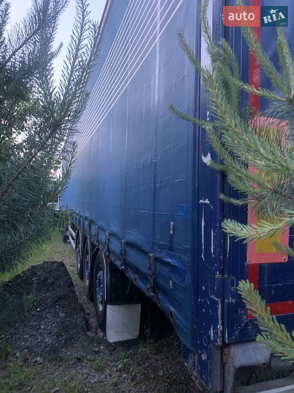 Тентованный борт (штора) - полуприцеп Fruehauf TX 34 2008 в Львове