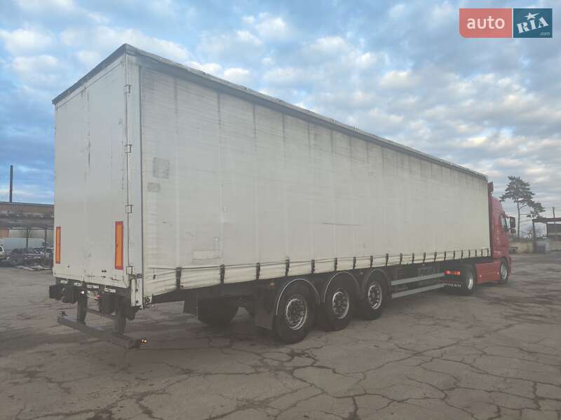 Тентований борт (штора) - напівпричіп Fruehauf TX 34C 2008 в Харкові