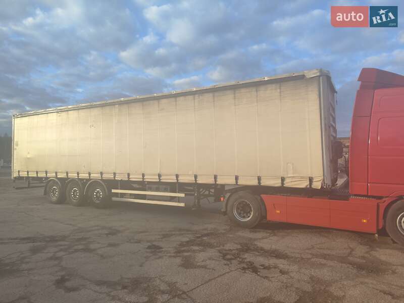 Тентований борт (штора) - напівпричіп Fruehauf TX 34C 2008 в Харкові