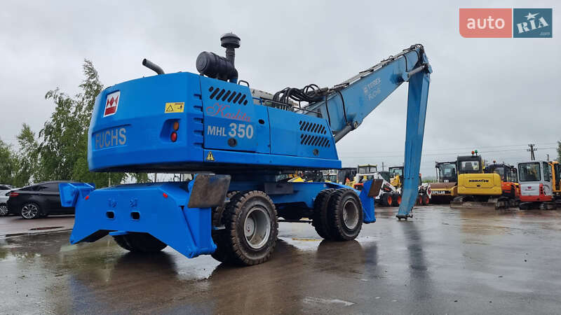 Экскаватор погрузчик Fuchs MHL-350 2010 в Одессе фото 6 Экскаватор погрузчик Fuchs MHL-350 2010 в Одессе