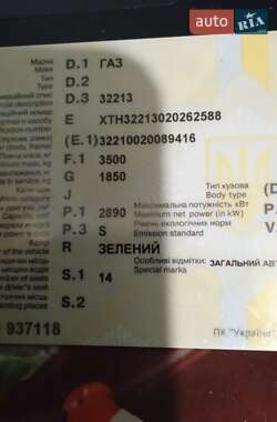 Микроавтобус ГАЗ 32213 Газель 2002 в 