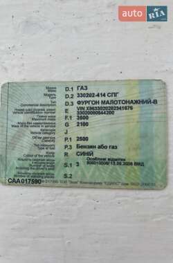 Грузовой фургон ГАЗ 3302 Газель 2008 в 