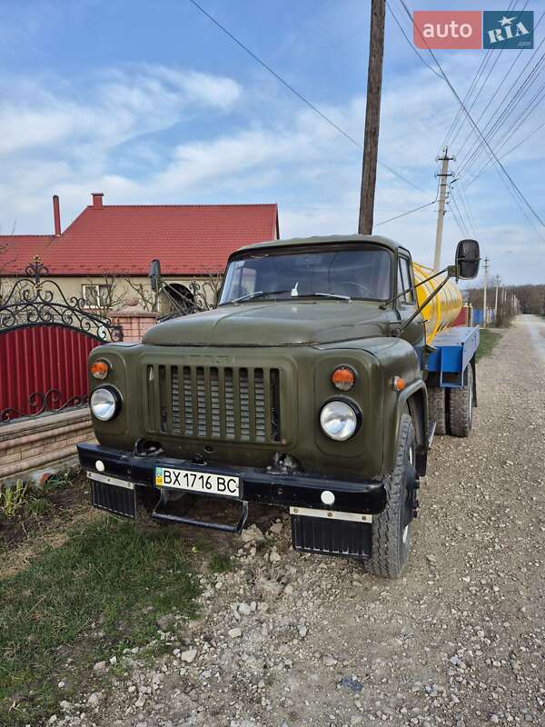 Цистерна ГАЗ 53 1990 в Каменец-Подольском