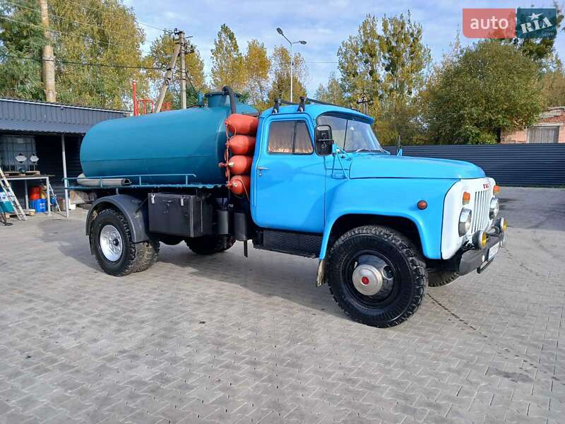 Машина  асенізатор (вакуумна) ГАЗ 53 1989 в Ковелі