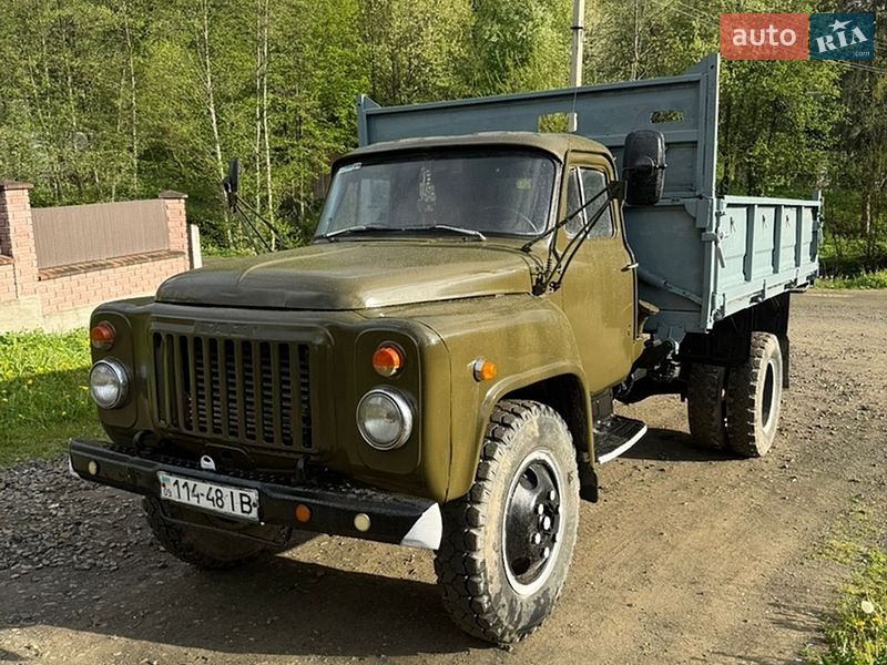 Самосвал ГАЗ 53 1987 в Делятине
