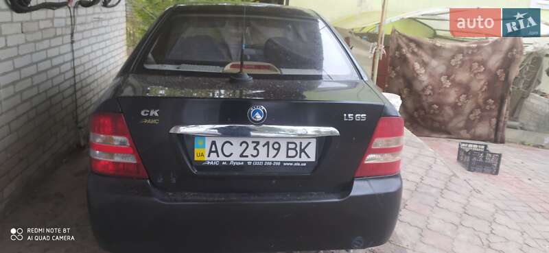 Седан Geely CK-2 2013 в Луцке фото 7 Седан Geely CK-2 2013 в Луцке