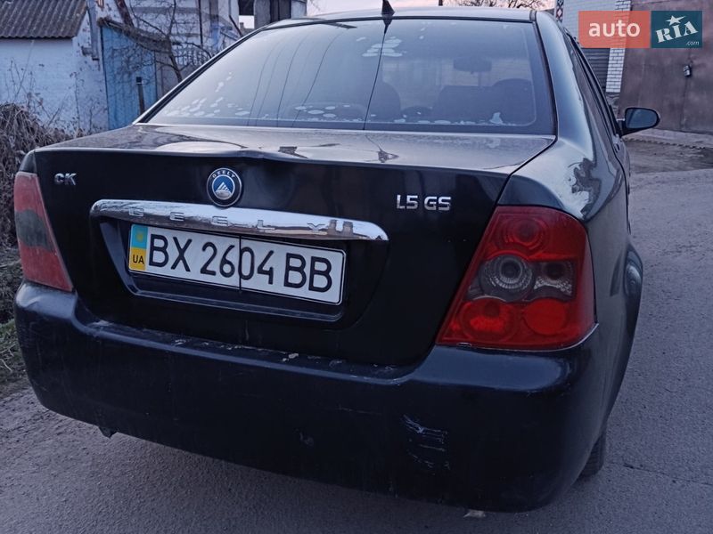 Седан Geely CK 2009 в Летичіві фото 4 Седан Geely CK 2009 в Летичіві