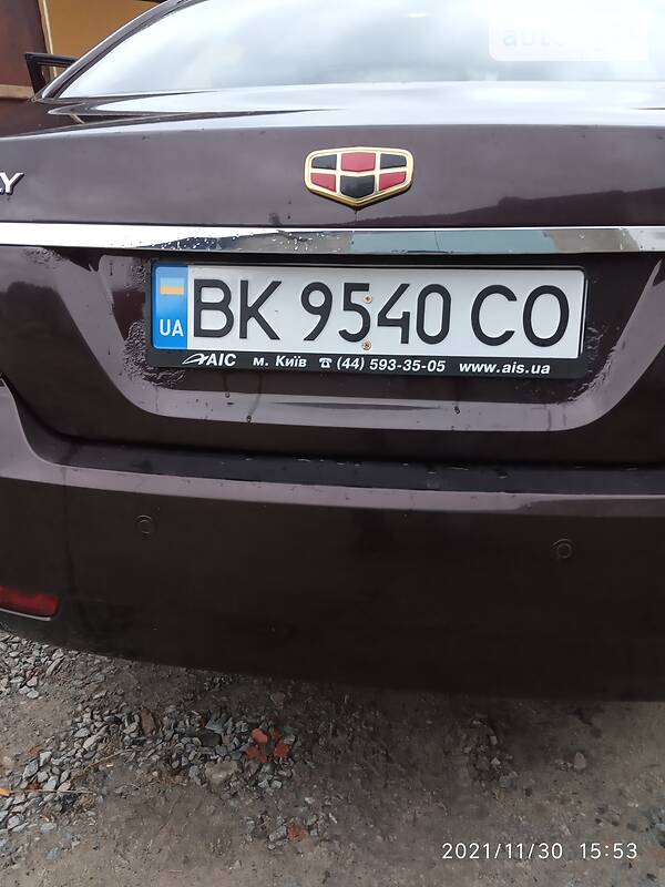 Седан Geely Emgrand 7 (EC7) 2014 в Вараше